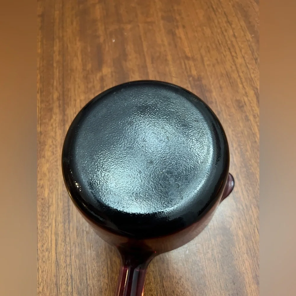 Vintage Vision Corning 1 L Cranberry Sauce Pan